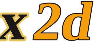 x2d logo